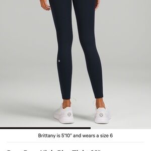 lululemon athletica Navy Leggings